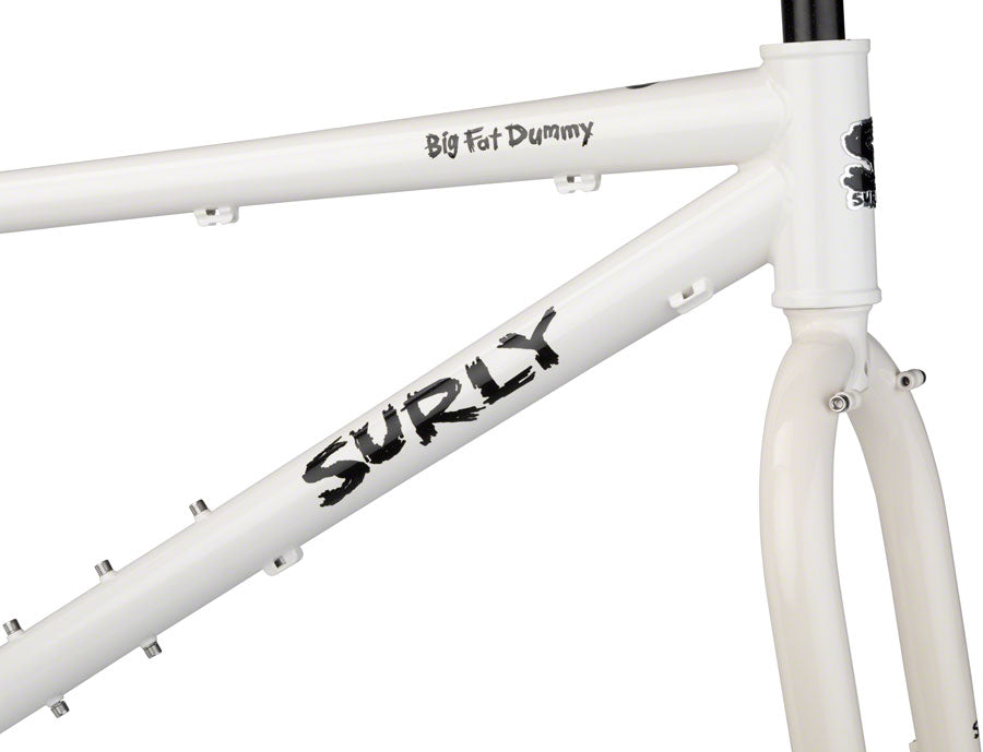 Surly Big Fat Dummy Frameset - Thorfrost White