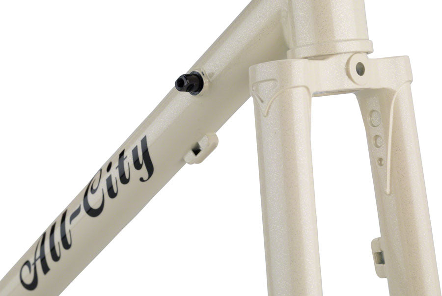 All-City Space Horse Disc Frame - Cream