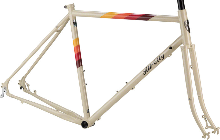 All-City Space Horse Disc Frame - Cream