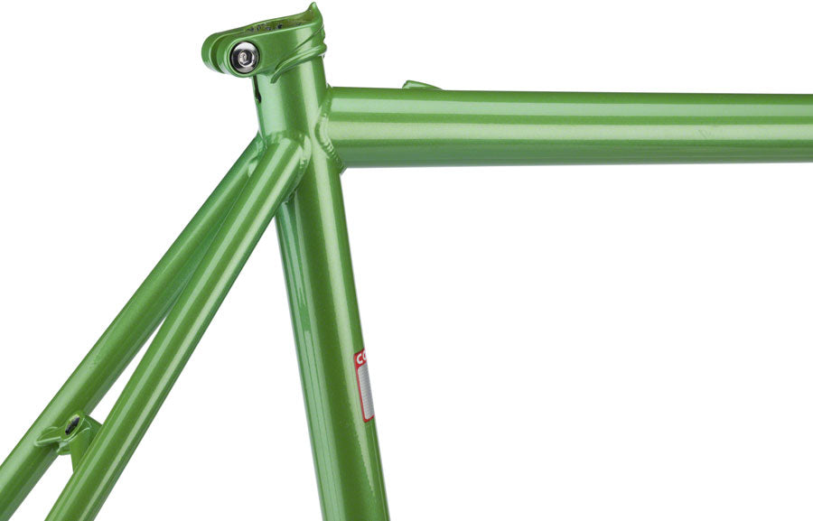 All-City Mr. Pink Classic Frameset - Green & White