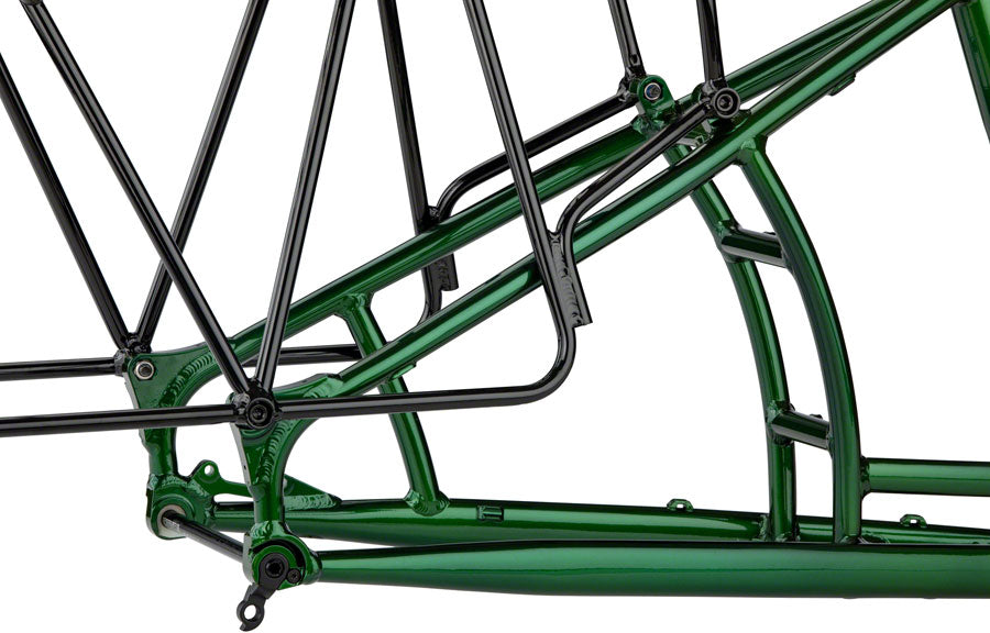 Salsa Blackborow Fat Bike Frame - Green