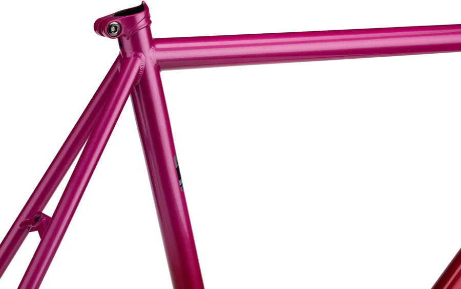 All-City Big Block Frameset - Pink Fade