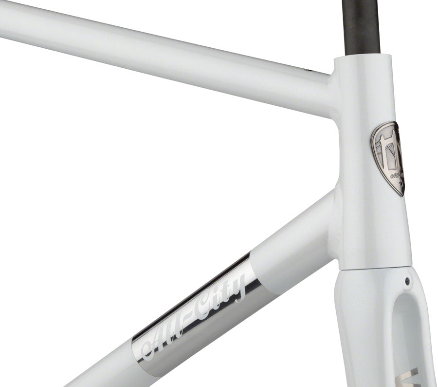 All-City Thunderdome Frame - Polished Pearl