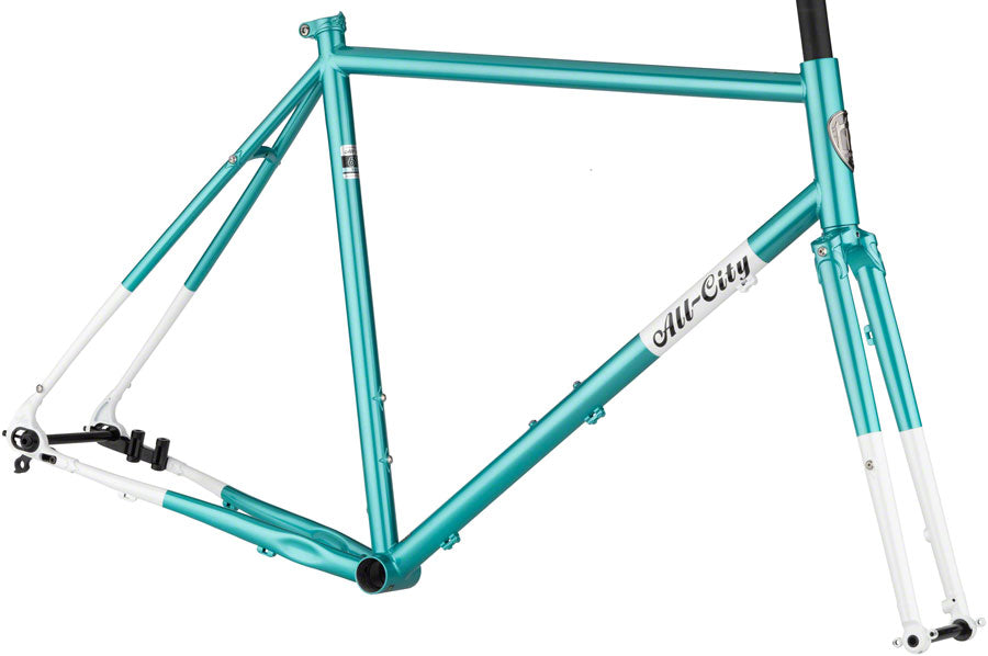 All-City Super Professional Frame - Blue Panther