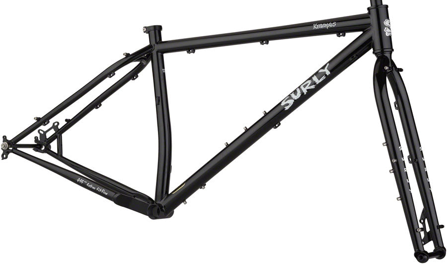 Surly Krampus Frameset - Dark Black