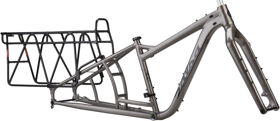 Salsa Blackborow Fat Bike Frameset - Gun Metal