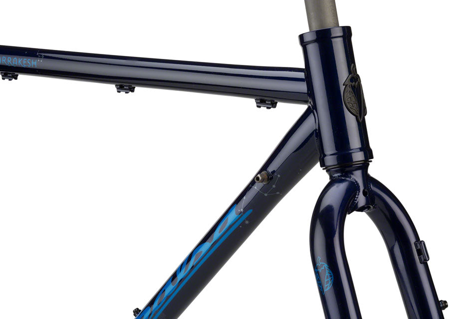 Salsa Marrakesh Drop Bar Frame Dark Blue