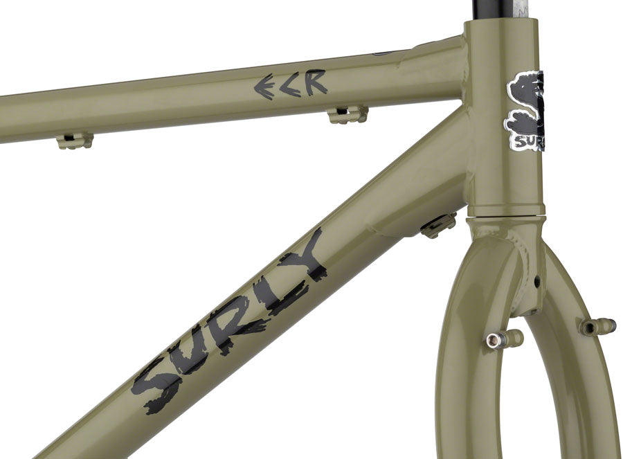 Surly ECR Frameset - 27.5", Tank Green