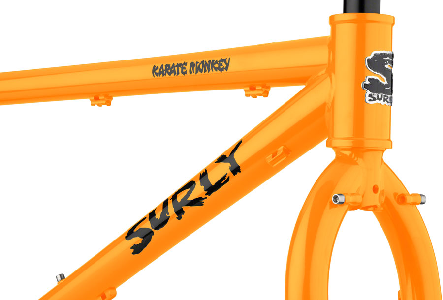 Surly Karate Monkey Frameset - Toxic Tangerine