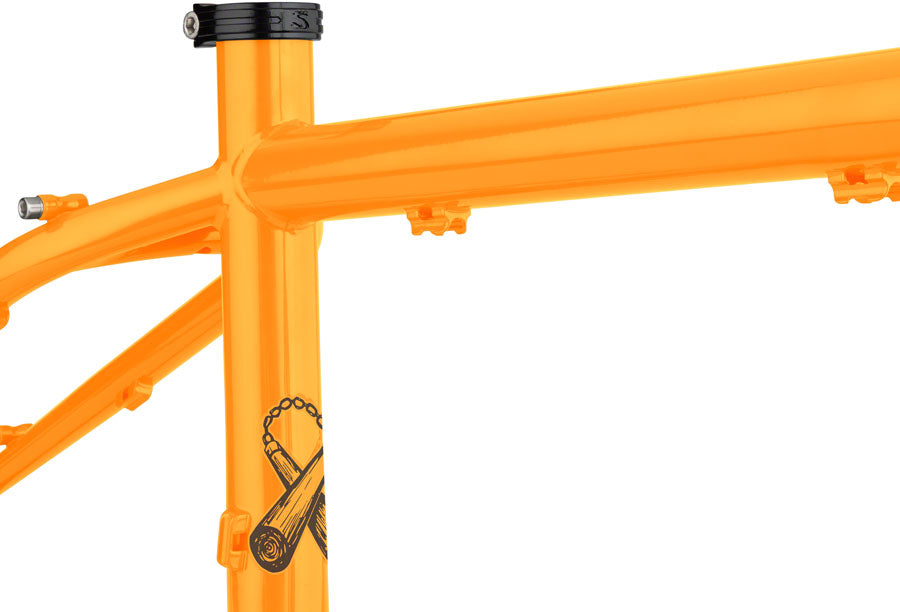 Surly Karate Monkey Frameset - Toxic Tangerine