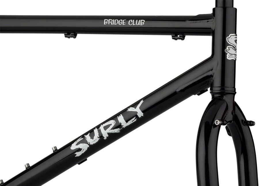 Surly Bridge Club Frameset - Dark Black