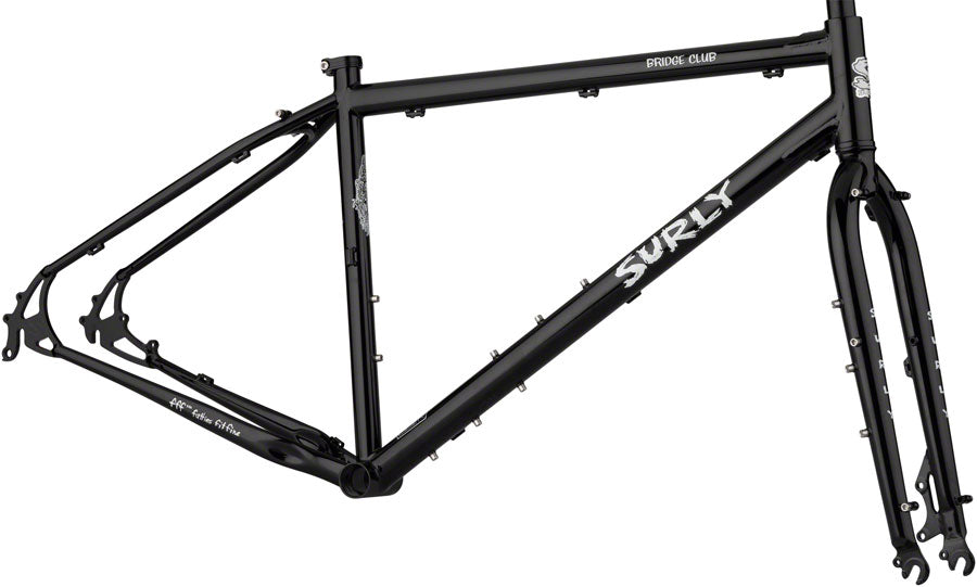 Surly Bridge Club Frameset - Dark Black