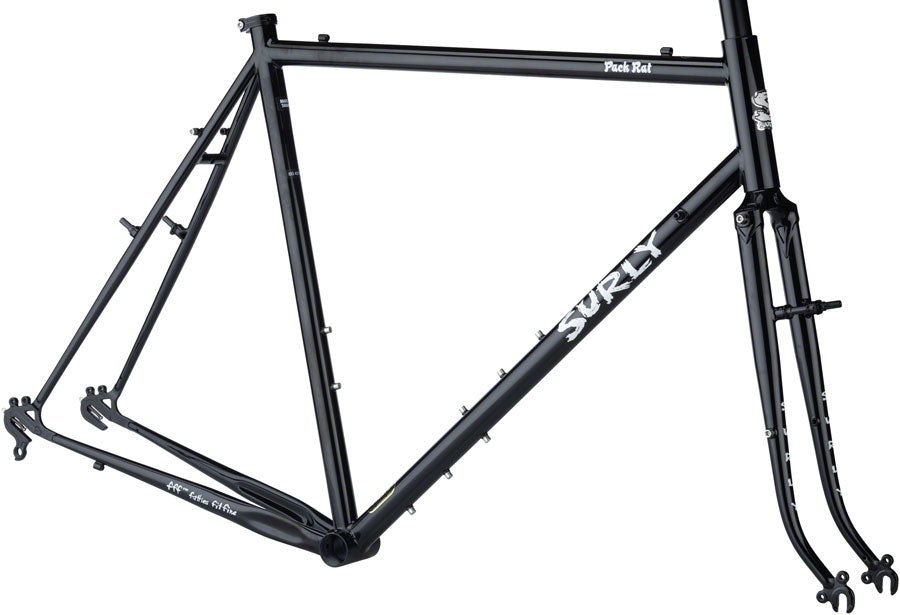 Surly Pack Rat 26" Frameset - Hi-Vis Black