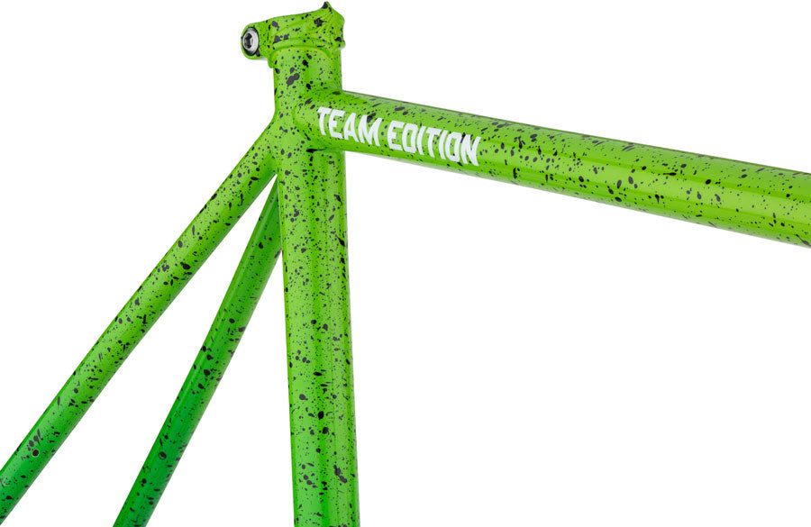 All-City Nature Boy A.C.E. Frame - Green Fade Splatter