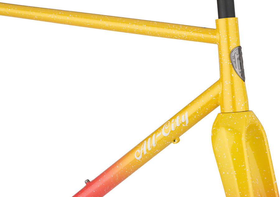 All-City Nature Cross Frameset - Pink Lemonade