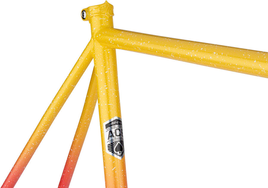 All-City Nature Cross Frameset - Pink Lemonade