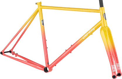 All-City Nature Cross Frameset - Pink Lemonade