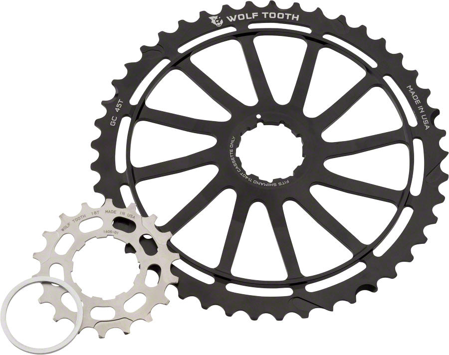 Wolf Tooth GC45 + 18T Cog Bundle