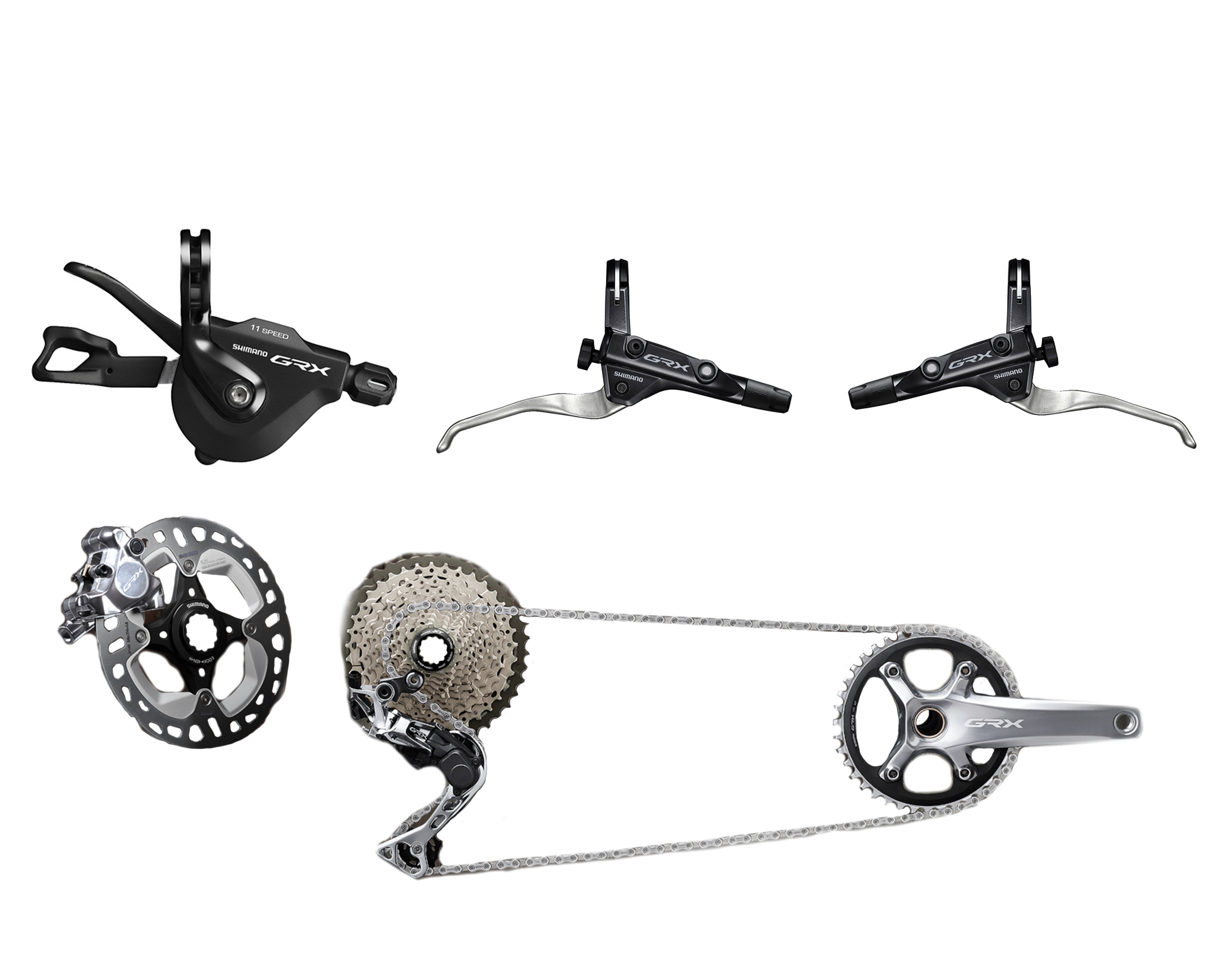 Shimano fashion 1x11 groupset road