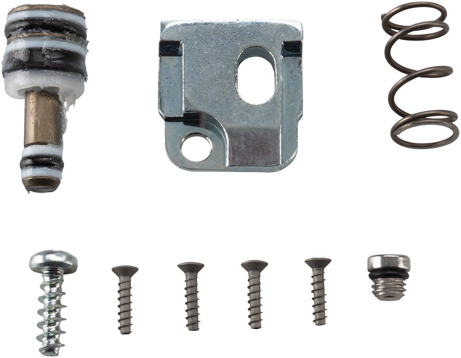 SHIFTER BRAKE MASTER PISTON ASSEMBLY KIT HRD/HRR LEFT INCLUDING PISTONSTOP PLATE WITH SCREW AND BLEED SCREW 1 LEVER