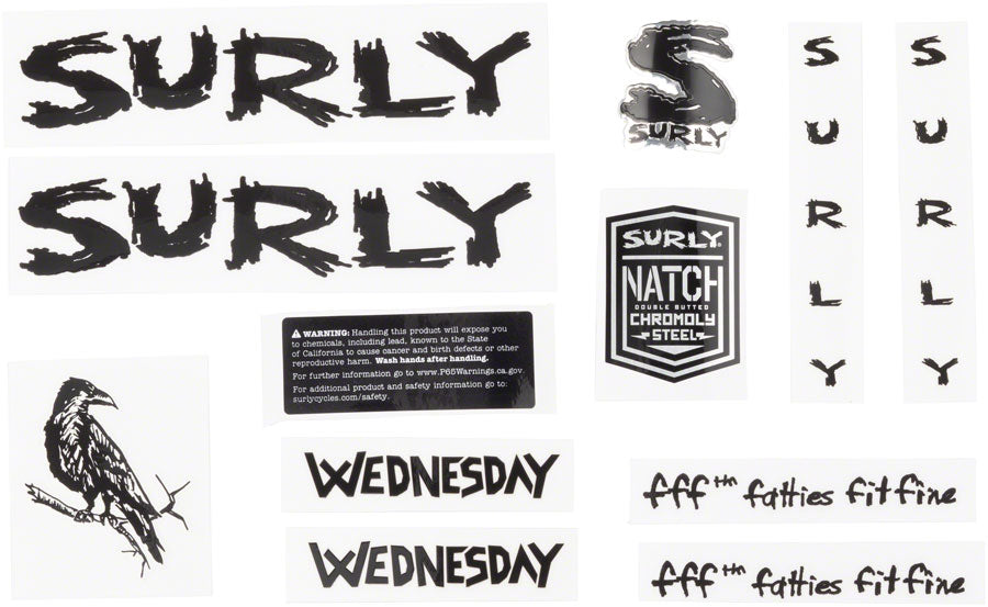 Surly Wednesday Decal Set