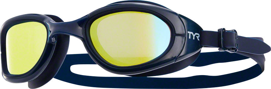 TYR Special Ops 2.0 Polarized Goggle Navy/Navy/Gold