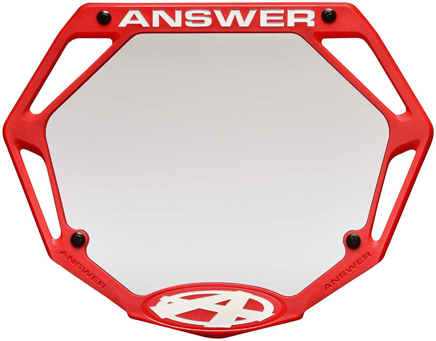 Answer BMX 3D Number Plate Pro