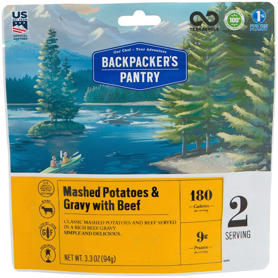 Backpacker's Pantry Mashed Potatoes and Gravy with Beef