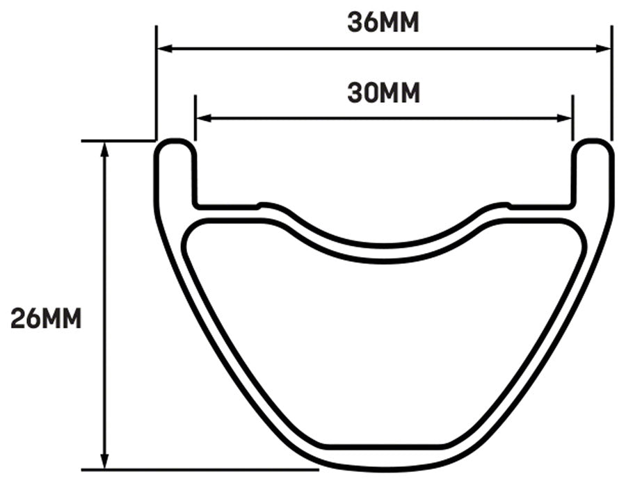 Whisky Parts Co. No.9 36w Front Wheel