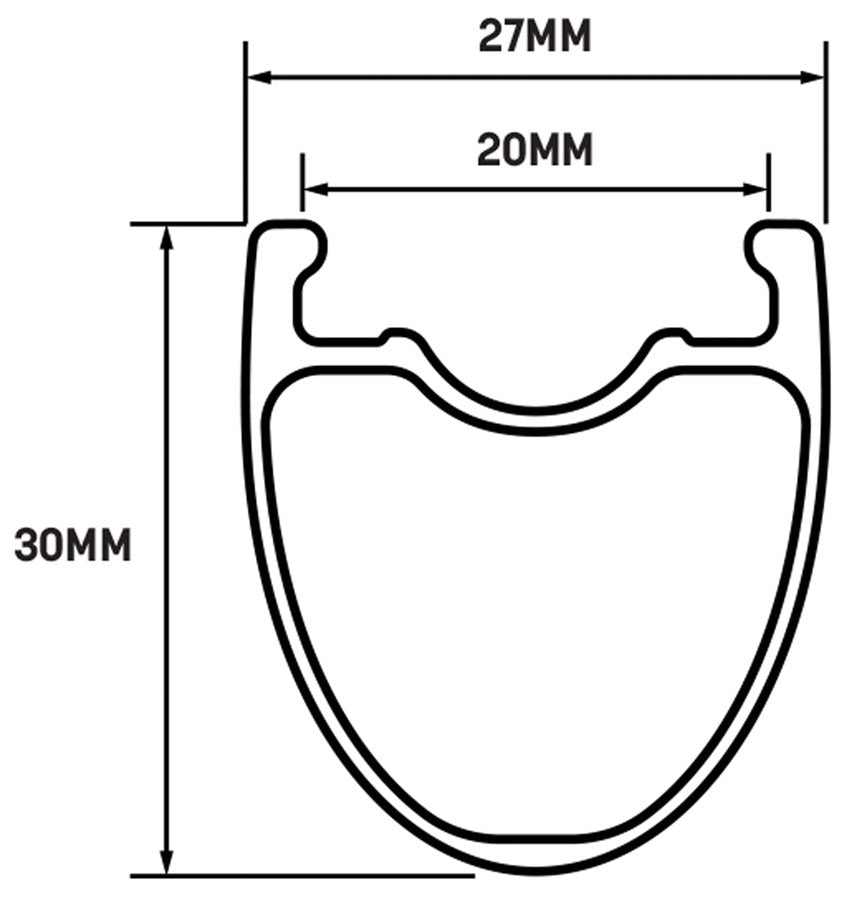 Whisky Parts Co. No.9 30d Rear Wheel