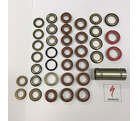 BRG KIT, MY16-18 SJ FSR (I1), SUSPENSION BEARING KIT (W/ PIVOT SPACERS)