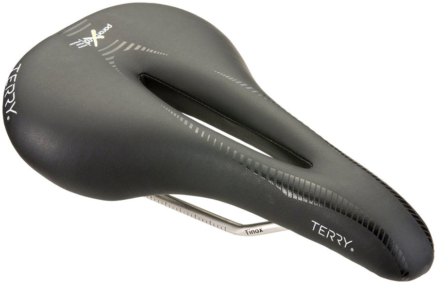 TERRY BUTTERFLY CENTURY SADDLE - TITANIUM BLACK WOMEN'S