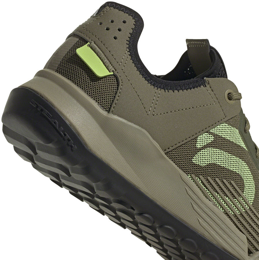 Five Ten Five Ten Trailcross LT Flat Shoe - Men's, Focus Olive/Pulse Lime/Orbit Green