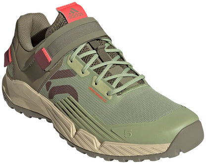 Five Ten Five Ten Trailcross Clip-In Shoe - Women's, Quiet Crimson/Orbit Green/Turbo