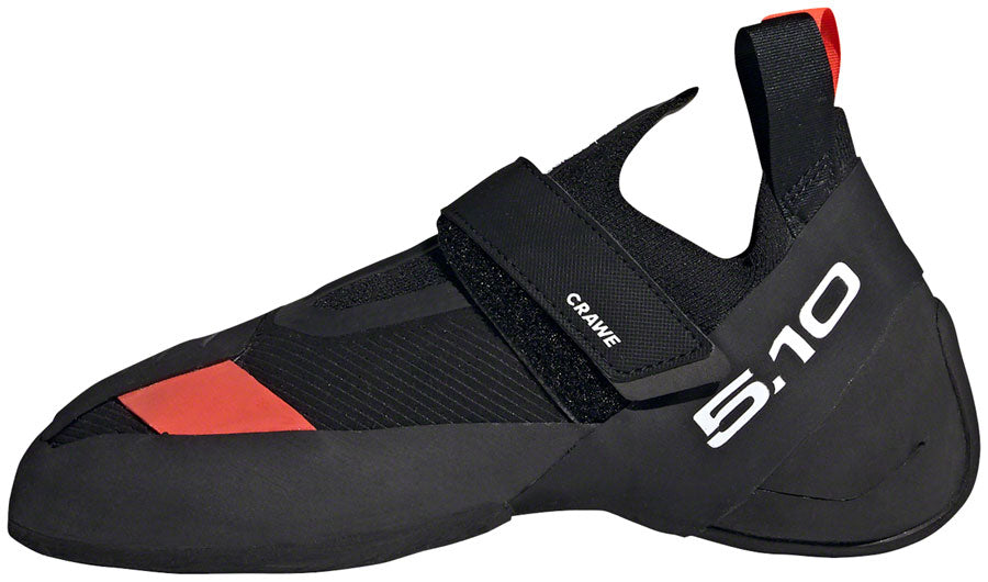 Five Ten Crawe Climbing Shoe - Men's, Core Black/FTWR White/Solar Red