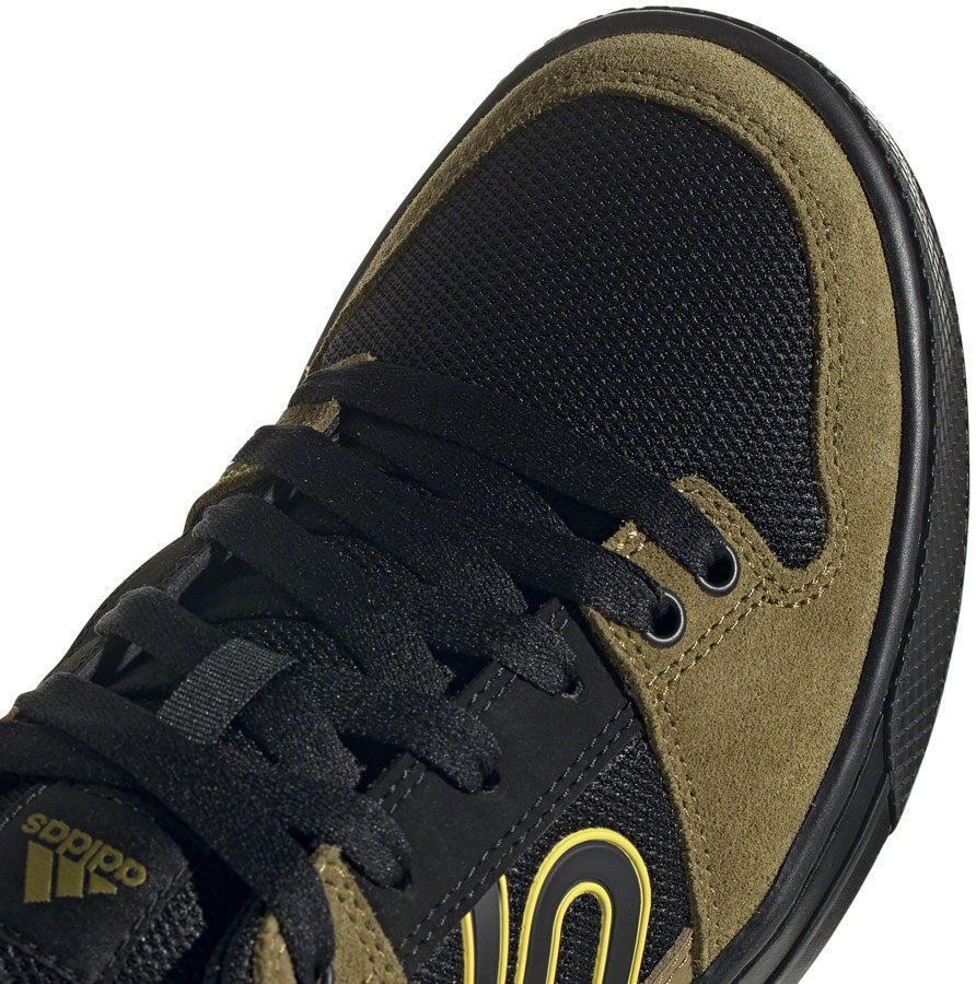 Five Ten Freerider Flat Shoe - Men's, Hazy Yellow / Wild Moss / Core Black