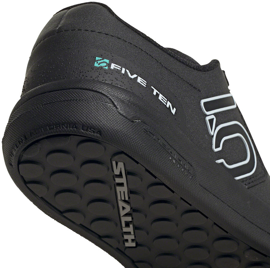 Five Ten Freerider Pro Flat Shoe  -  Women's, Core Black / Crystal White / Acid Mint