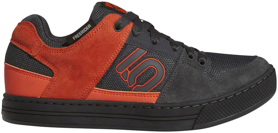 Five Ten Freerider Flat Shoes - Men's, Carbon/Active Orange/Gray Five