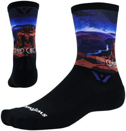 Swiftwick Vision Six Impression National Park Socks