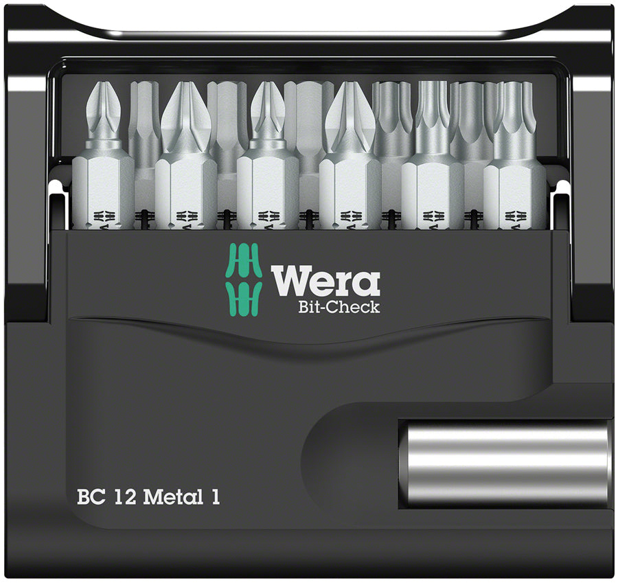 Wera Bit-Check 12 Metal Bit 1 Bit Holder & Bit Set