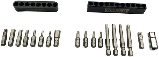 Pedro's Hex & Torx Bit 18-Piece Set