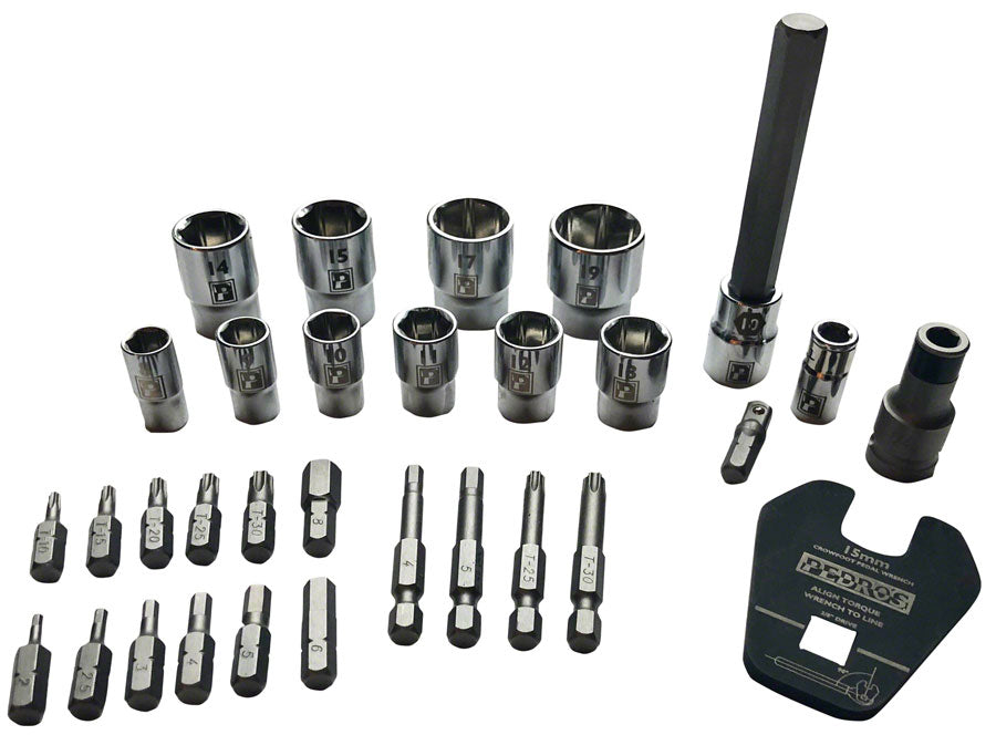 Pedro's Pro Bit and Socket Set – 31 piece