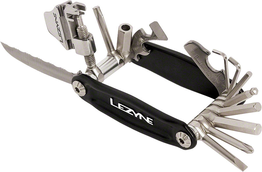 Lezyne CRV-20 Folding Multi-Tool Black