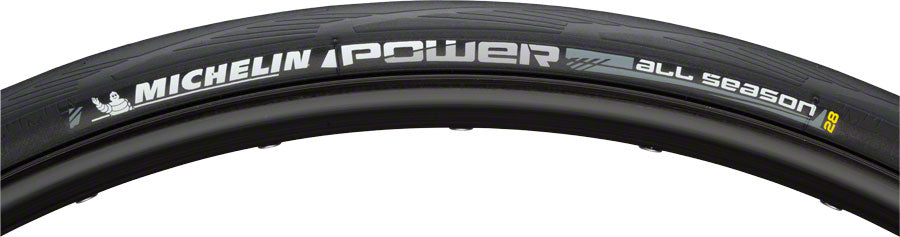 Michelin Power All Season Tire - 700 x 28, Clincher, Folding, Black