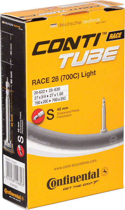 Continental Lightweight Presta Tube