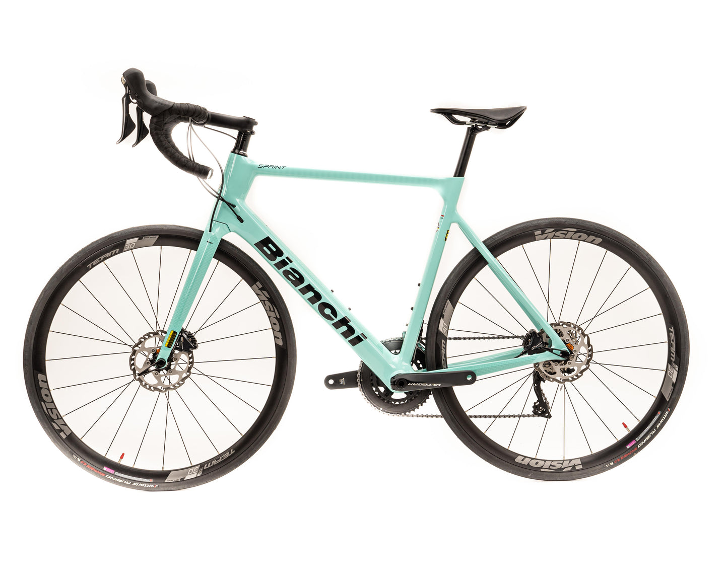 2021 Bianchi Sprint Disc Ultegra CK16/GlsBlk 59 (New Other)