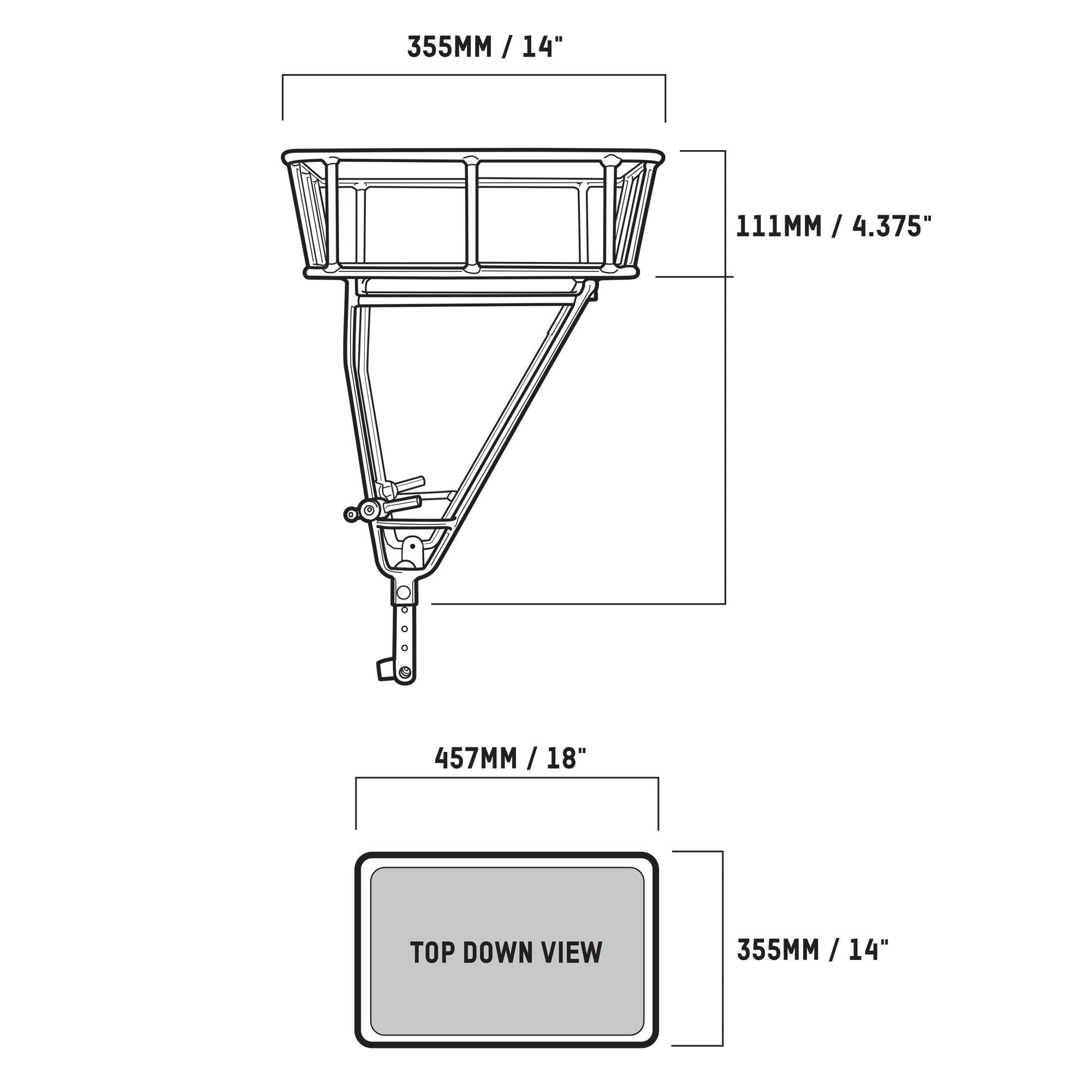 Blackburn local basket discount installation