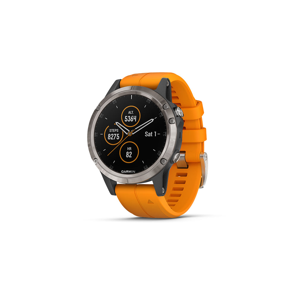 Titanium fenix 5 outlet plus