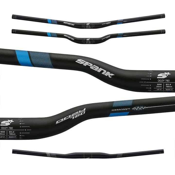 Spank Oozy 780 Vibrocore Bar 25R Blk/Blu