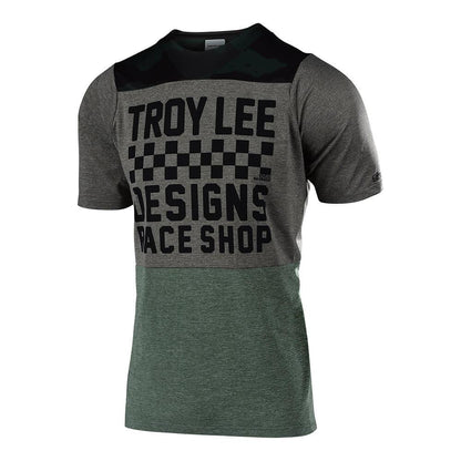 Troy Lee Skyline Jersey Checkers Camo/Heather Taupe SM